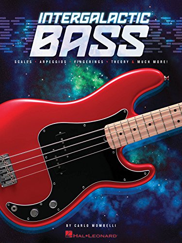 Read Intergalactic Bass: Scales, Arpeggios, Fingerings, Theory & Much More!, written by Carlo Mombelli Read Intergalactic Bass: Scales, Arpeggios, Fingerings, Theory & Much More!, written by Carlo Mombelli