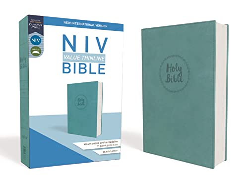 Read NIV, Value Thinline Bible, Leathersoft, Teal, Comfort Print, written by Zondervan Read NIV, Value Thinline Bible, Leathersoft, Teal, Comfort Print, written by Zondervan