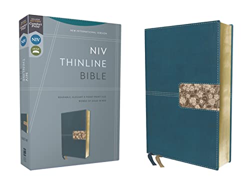 Read NIV, Thinline Bible, Leathersoft, Teal, Red Letter, Comfort Print, written by Zondervan Read NIV, Thinline Bible, Leathersoft, Teal, Red Letter, Comfort Print, written by Zondervan