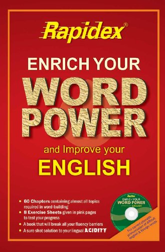 Read Rapidex Enrich Your Word Power And Improve Your English, written by Pustak Mahal Editorial Board