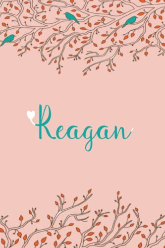 Read Reagan: Personalized Reagan Name Notebook, 120 lined ruled personalized pages (6/9 In) Home Stationary.Unique Gift For Girls & Women., written by Sams Creations