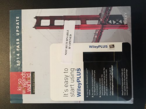 Read Intermediate Accounting: 2014 FASB Update, written by Donald E. Kieso; Jerry J. Weygandt; Terry D. Warfield Read Intermediate Accounting: 2014 FASB Update, written by Donald E. Kieso; Jerry J. Weygandt; Terry D. Warfield