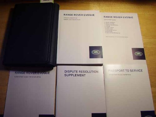 Read 2014 Land Rover Range Rover Evoque Owners Manual, written by Land Rover