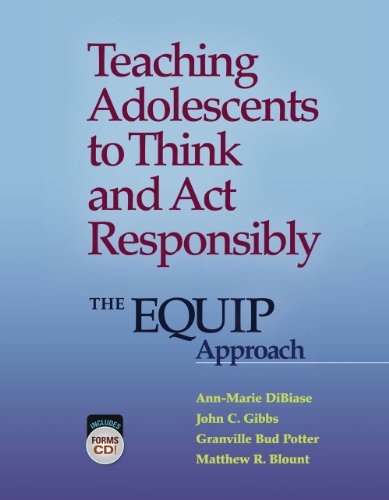 Read Teaching Adolescents to Think and Act Responsibly: The Equip Approach, written by Ann-Marie Dibiase; John C. Gibbs; Granville Bud Potter; Matthew R. Blount