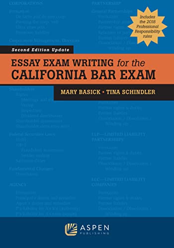 Read Essay Exam Writing for the California Bar Exam (Bar Review), written by Mary Basick; Tina Schindler