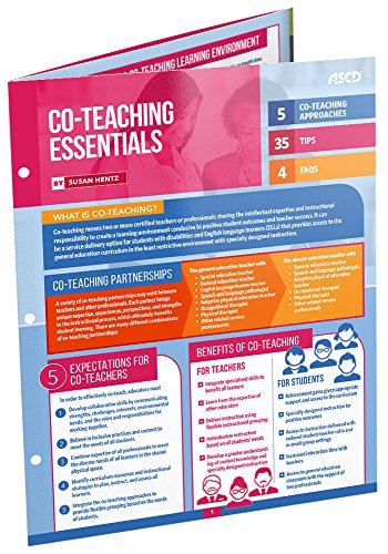 Read Co-Teaching Essentials (Quick Reference Guide), written by Susan Hentz Read Co-Teaching Essentials (Quick Reference Guide), written by Susan Hentz