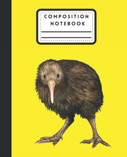 Read Kiwi Composition Notebook: Wide-Ruled, 7.5 x 9.25, 150 Pages, For kids, teens, and adults (Composition Notebooks), written by Feet on the Sofa