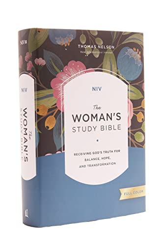 Read NIV, The Woman's Study Bible, Hardcover, Full-Color: Receiving God's Truth for Balance, Hope, and Transformation, written by Thomas Nelson