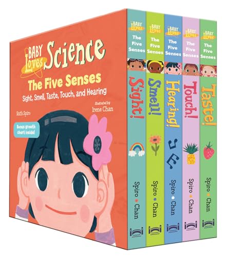 Read Baby Loves the Five Senses Boxed Set (Baby Loves Science), written by Ruth Spiro