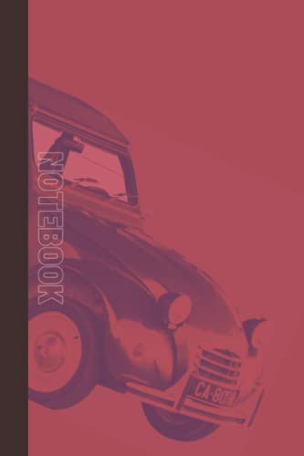 Read Notebook: Citroen 2CV: Vintage French Cars, written by Basajaun Studio