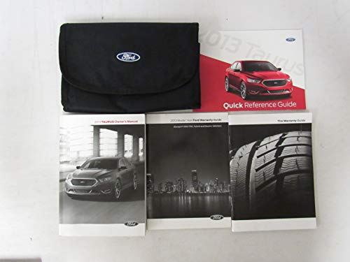 Read 2013 Ford Taurus, Owners Manual Set with Case, written by Ford