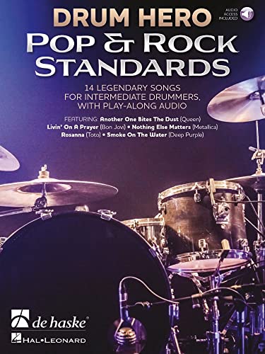 Read De Haske Publications Drum Hero - Pop & Rock Standards drum book+online voice, written by Various Read De Haske Publications Drum Hero - Pop & Rock Standards drum book+online voice, written by Various