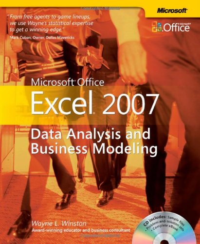 Read Microsoft® Office Excel® 2007: Data Analysis and Business Modeling (Bpg -- Other), written by Wayne L. Winston; Wayne Winston Read Microsoft® Office Excel® 2007: Data Analysis and Business Modeling (Bpg -- Other), written by Wayne L. Winston; Wayne Winston