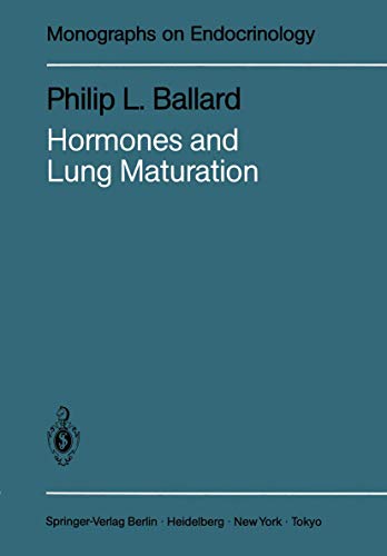 Read Hormones and Lung Maturation (Monographs on Endocrinology), written by Philip L. Ballard Read Hormones and Lung Maturation (Monographs on Endocrinology), written by Philip L. Ballard