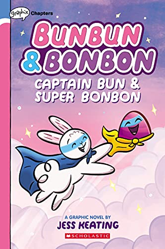 Read Captain Bun & Super Bonbon: A Graphix Chapters Book (Bunbun & Bonbon #3) (3), written by Jess Keating Read Captain Bun & Super Bonbon: A Graphix Chapters Book (Bunbun & Bonbon #3) (3), written by Jess Keating