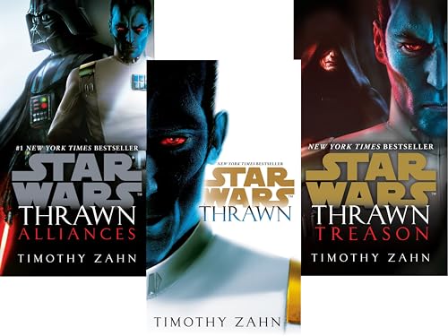 Read Star Wars: Thrawn Series Books 1 - 3 Collection Set by Timothy Zahn (Thrawn, Alliances & Treason), written by Timothy Zahn