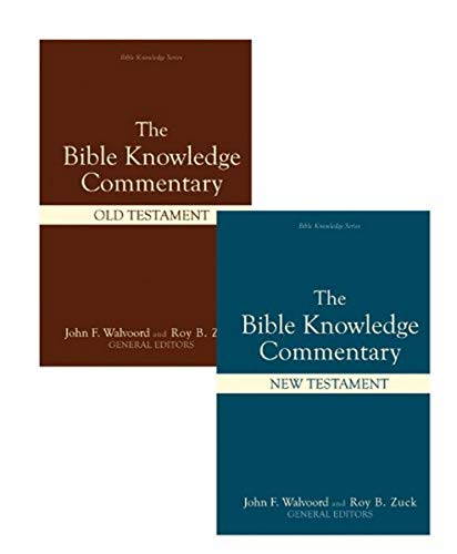 Read Bible Knowledge Commentary (2 Volume Set), written by John F. Walvoord; Roy B. Zuck Read Bible Knowledge Commentary (2 Volume Set), written by John F. Walvoord; Roy B. Zuck