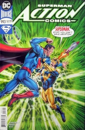 Read Action Comics No. 993 (standard cover by Dan Jurgens) Release Date December 13, 2017, written by Dan Jurgens