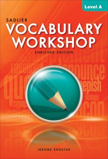 Read Vocabulary Workshop Enriched Edition Level A, written by Jerome Shostak Read Vocabulary Workshop Enriched Edition Level A, written by Jerome Shostak