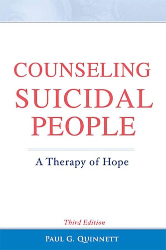 Read Counseling Suicidal People, written by Paul G. Quinnett Read Counseling Suicidal People, written by Paul G. Quinnett