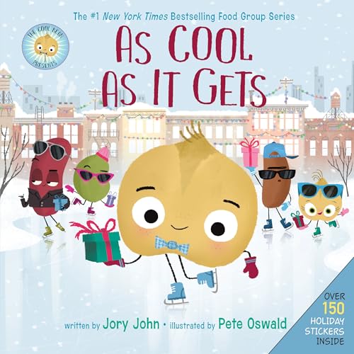 Read The Cool Bean Presents: As Cool as It Gets: Over 150 Stickers Inside! A Christmas Holiday Book for Kids (The Food Group), written by Jory John Read The Cool Bean Presents: As Cool as It Gets: Over 150 Stickers Inside! A Christmas Holiday Book for Kids (The Food Group), written by Jory John