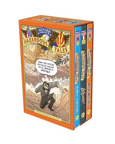 Read Nathan Hale's Hazardous Tales Third 3-Book Box Set: A Graphic Novel Collection, written by Nathan Hale Read Nathan Hale's Hazardous Tales Third 3-Book Box Set: A Graphic Novel Collection, written by Nathan Hale