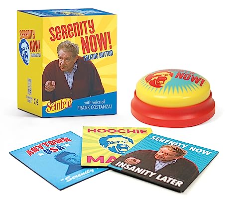 Read Seinfeld: Serenity Now! Talking Button: Featuring the voice of Frank Costanza! (RP Minis), written by Jerry Stiller Read Seinfeld: Serenity Now! Talking Button: Featuring the voice of Frank Costanza! (RP Minis), written by Jerry Stiller