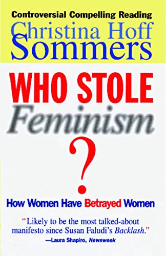 Read Who Stole Feminism?: How Women Have Betrayed Women, written by Christina Hoff Sommers Read Who Stole Feminism?: How Women Have Betrayed Women, written by Christina Hoff Sommers