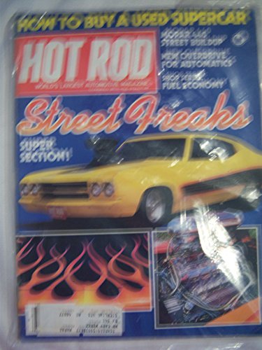 Read Hot Rod Magazine November 1980 Street Freaks Super Section, written by Hot Rod Magazine Read Hot Rod Magazine November 1980 Street Freaks Super Section, written by Hot Rod Magazine