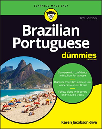 Read Brazilian Portuguese For Dummies, written by Karen Jacobson-Sive Read Brazilian Portuguese For Dummies, written by Karen Jacobson-Sive