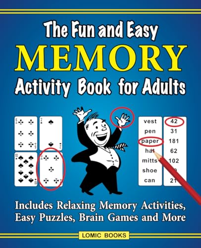 Read The Fun and Easy Memory Activity Book for Adults: Includes Relaxing Memory Activities, Easy Puzzles, Brain Games and More, written by J. D. Kinnest Read The Fun and Easy Memory Activity Book for Adults: Includes Relaxing Memory Activities, Easy Puzzles, Brain Games and More, written by J. D. Kinnest