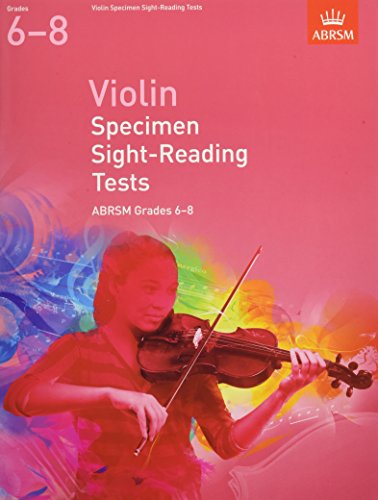 Read Violin Specimen Sight Reading Tests 6-8, written by Associated Board of the Royal Schools of Music