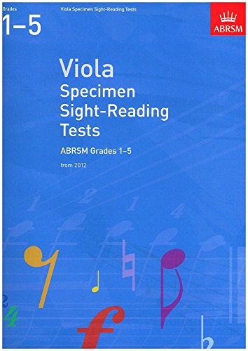Read Viola Specimen Sight Reading Tests 1-5, written by DIVERS AUTEURS Read Viola Specimen Sight Reading Tests 1-5, written by DIVERS AUTEURS
