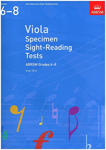 Read Viola Specimen Sight Reading Tests 6-8, written by DIVERS AUTEURS Read Viola Specimen Sight Reading Tests 6-8, written by DIVERS AUTEURS