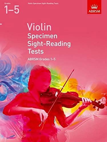 Read Violin Specimen Sight Reading Tests 1-5, written by DIVERS AUTEURS Read Violin Specimen Sight Reading Tests 1-5, written by DIVERS AUTEURS