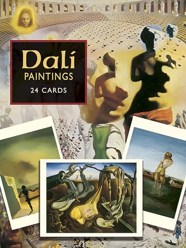 Read Dali Paintings: 24 Cards (Dover Postcards), written by Dali Museum