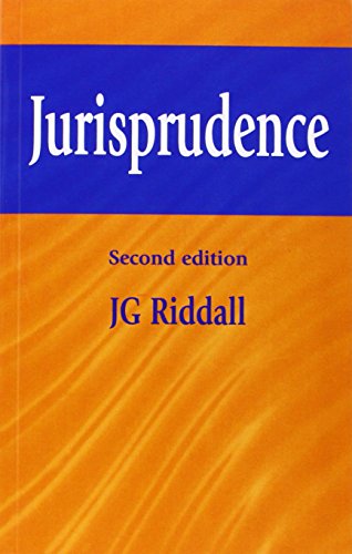 Read Jurisprudence, written by J. G. Riddall