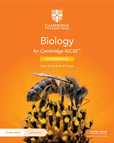 Read Cambridge IGCSET Biology Coursebook with Digital Access (2 Years) (Cambridge International IGCSE), written by Mary Jones; Geoff Jones