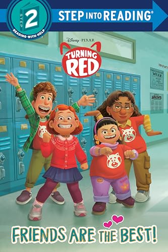 Read Friends Are the Best! (Disney/Pixar Turning Red) (Step into Reading), written by RH Disney Read Friends Are the Best! (Disney/Pixar Turning Red) (Step into Reading), written by RH Disney