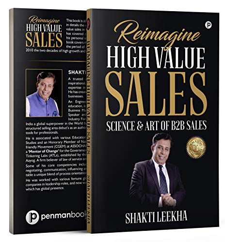 Read Reimagine High Value Sales, written by Shakti Leekha Read Reimagine High Value Sales, written by Shakti Leekha