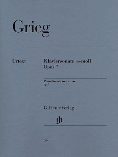 Read SONATE POUR PIANO EN MI MINEUR OP. 7, written by GRIEG EDVARD Read SONATE POUR PIANO EN MI MINEUR OP. 7, written by GRIEG EDVARD
