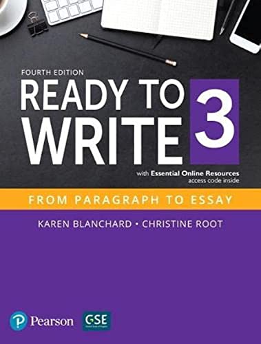 Read Ready to Write 3 with Essential Online Resources (4th Edition), written by Karen Blanchard; Christine Root Read Ready to Write 3 with Essential Online Resources (4th Edition), written by Karen Blanchard; Christine Root