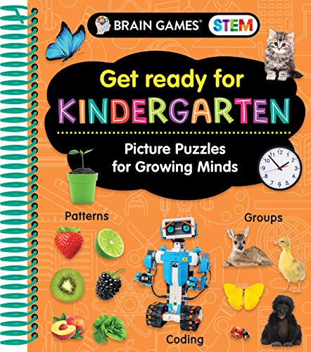 Read Brain Games STEM - Get Ready for Kindergarten: Picture Puzzles for Growing Minds (Workbook), written by Publications International Ltd.; Brain Games Read Brain Games STEM - Get Ready for Kindergarten: Picture Puzzles for Growing Minds (Workbook), written by Publications International Ltd.; Brain Games