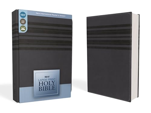 Read NIrV, Holy Bible, Large Print, Leathersoft, Blue, written by Zondervan