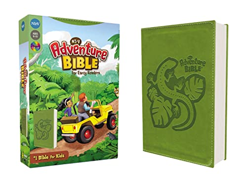 Read NIrV, Adventure Bible for Early Readers, Leathersoft, Green, Full Color, written by Zondervan Read NIrV, Adventure Bible for Early Readers, Leathersoft, Green, Full Color, written by Zondervan