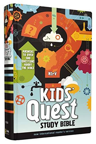 Read NIrV, Kids' Quest Study Bible, Hardcover: Answers to over 500 Questions about the Bible, written by Zondervan Read NIrV, Kids' Quest Study Bible, Hardcover: Answers to over 500 Questions about the Bible, written by Zondervan