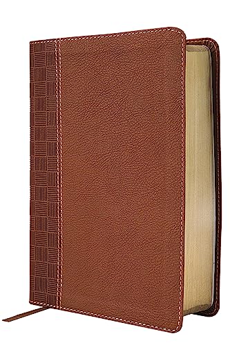 Read NIrV, Giant Print Compact Bible, Leathersoft, Brown, Comfort Print, written by Zondervan Read NIrV, Giant Print Compact Bible, Leathersoft, Brown, Comfort Print, written by Zondervan
