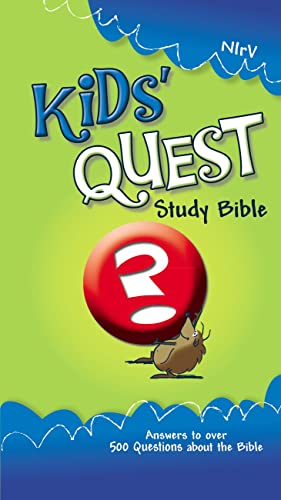 Read NIrV, Kids' Quest Study Bible, Hardcover: Real Questions, Real Answers (New International Readers Version), written by Zondervan Read NIrV, Kids' Quest Study Bible, Hardcover: Real Questions, Real Answers (New International Readers Version), written by Zondervan