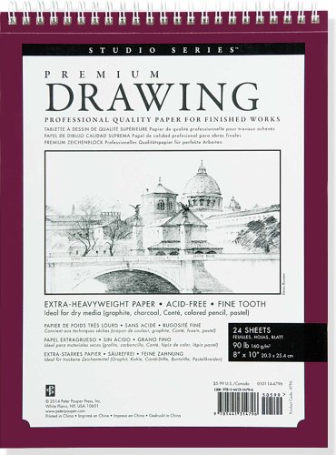 Read Premium Drawing Pad 8'' X 10'' (Sketchbook, Sketch book) (Studio), written by Peter Pauper Press Read Premium Drawing Pad 8'' X 10'' (Sketchbook, Sketch book) (Studio), written by Peter Pauper Press
