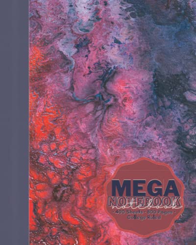 Read 8x10 Mega Notebook 800 Pgs 400 Sheets: College-Ruled Jumbo-Sized 800 Page Composition Notebook - Huge Notebook 400 Sheets for School Supplies or Journaling, written by Manifest The Art Read 8x10 Mega Notebook 800 Pgs 400 Sheets: College-Ruled Jumbo-Sized 800 Page Composition Notebook - Huge Notebook 400 Sheets for School Supplies or Journaling, written by Manifest The Art
